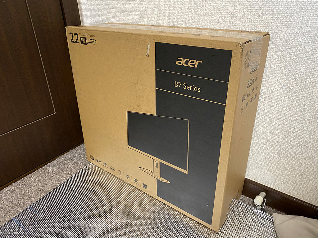 Acer の21.5インチディスプレイ B227Qbmiprzx を買った (きりしま屋)